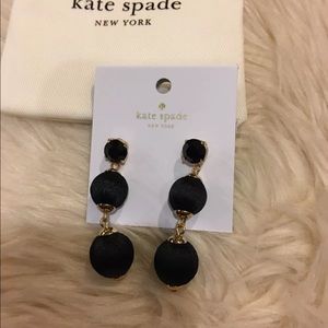Kate Spade linear Graduated Balance Bead Earrings
